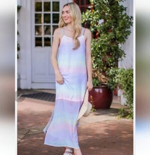 Nwot Andree by unit ombre maxi dress